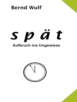 cover image of spät